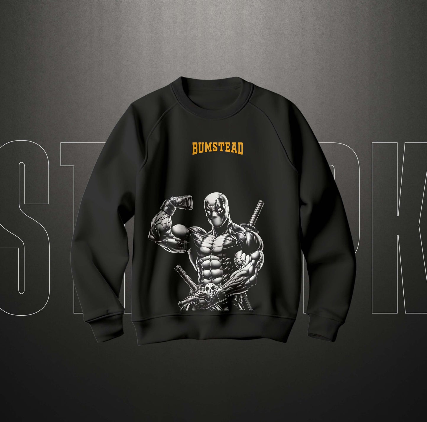 Bumstead Deadpool Sweatshirt